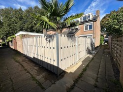 Plaatsen van een schutting